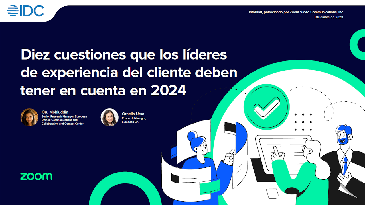 Portada WP Zoom IDC Experiencia de cliente