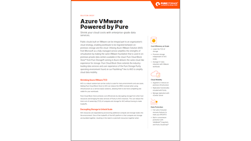 Portada WP Azure VMware powered by pure S