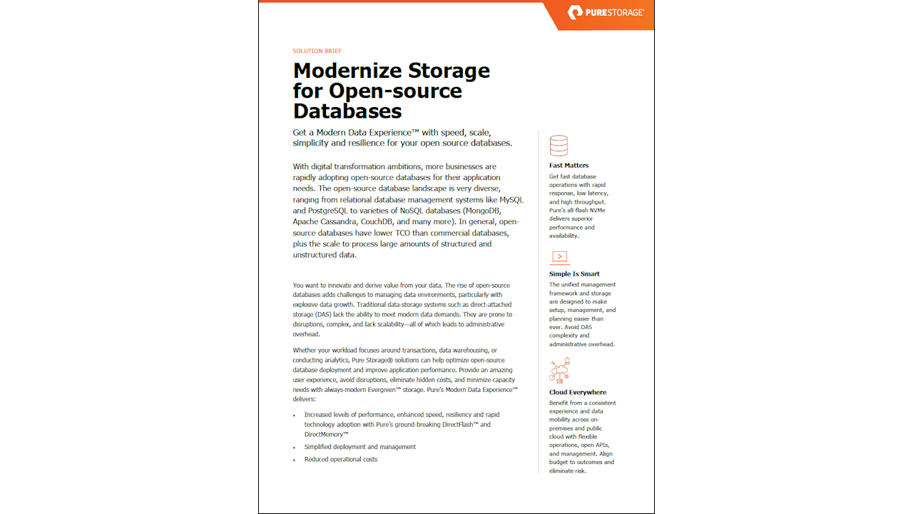 Portada WP Modernize storage for open-source databases S